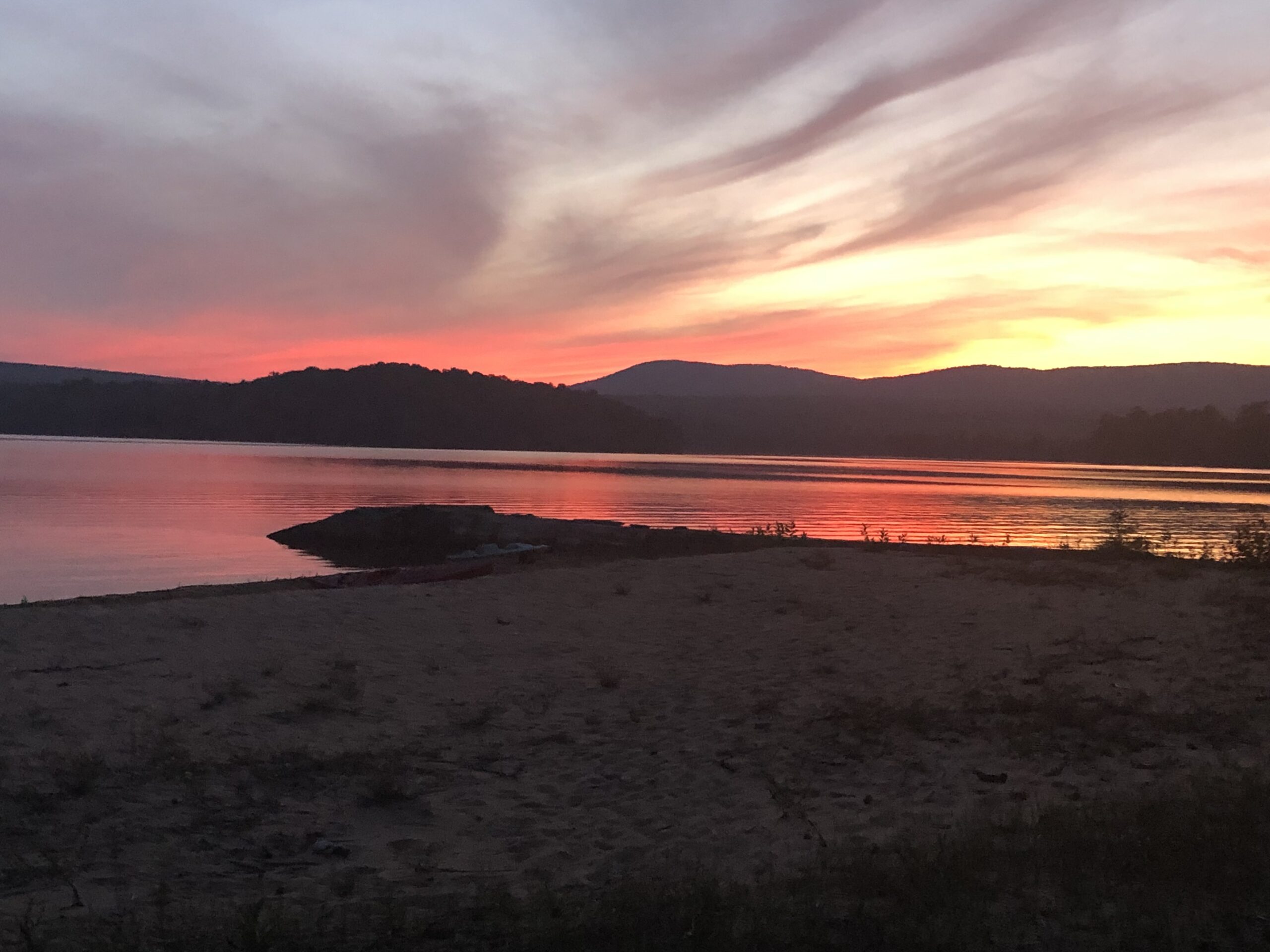 Sunset over Lake Chateaugay (2)